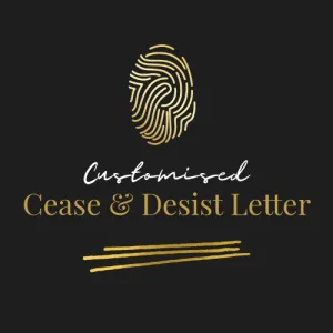 Cease and Desist Letter